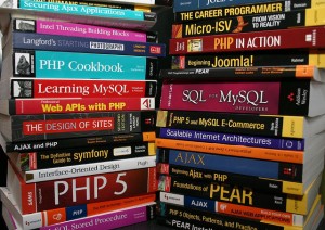 Book spines